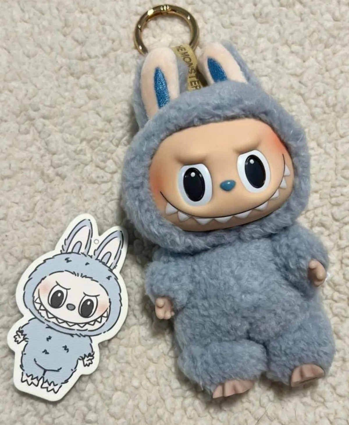 Blue Labubu