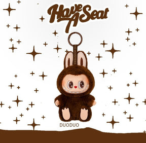 Brown Sitting Labubu