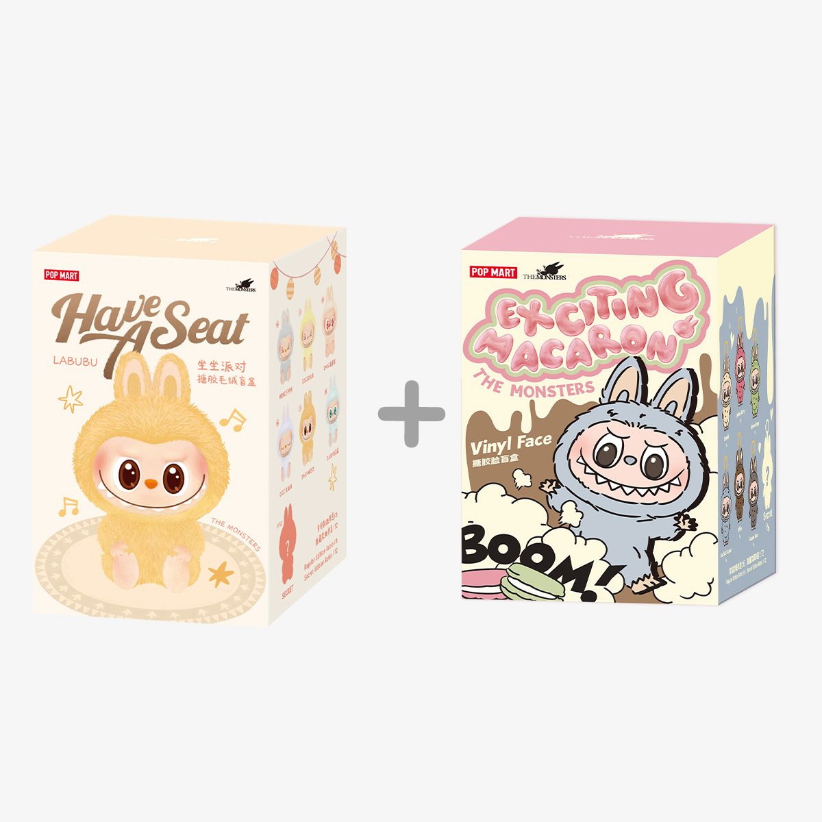 Standing Labubu + Sitting Labubu for £ 67