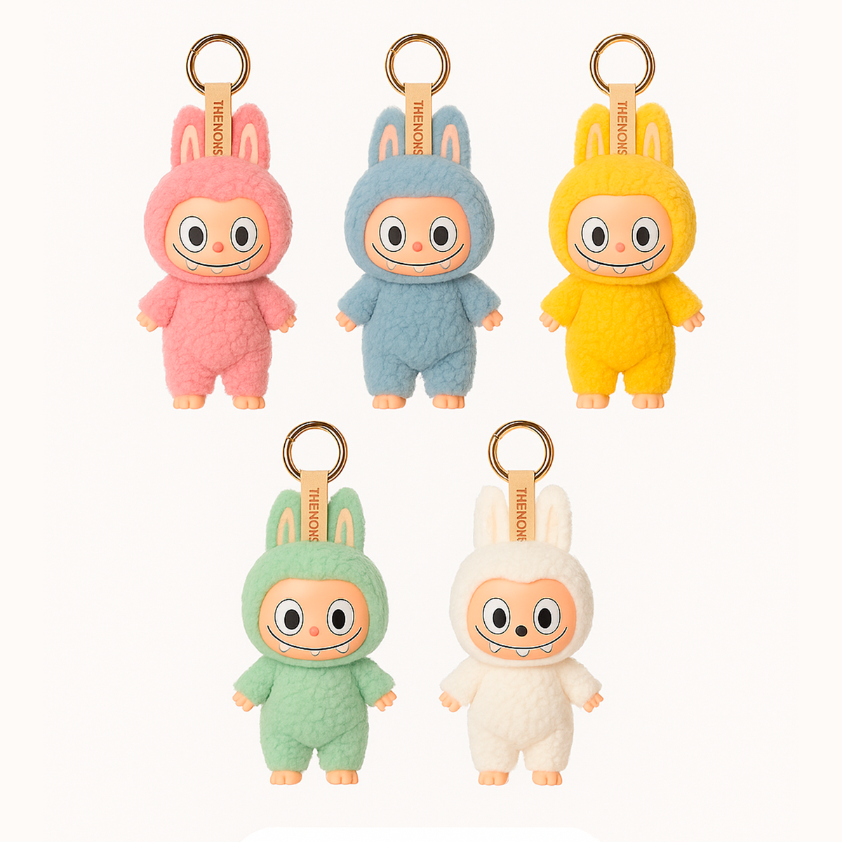 Set of 6 Assorted Standing Labubus – 50% Off