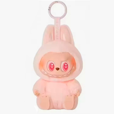 Pink Seated Labubu Figure