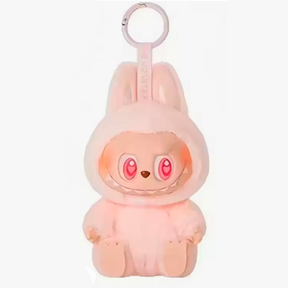 Pink Seated Labubu Figure