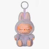 Purple Sitting Labubu